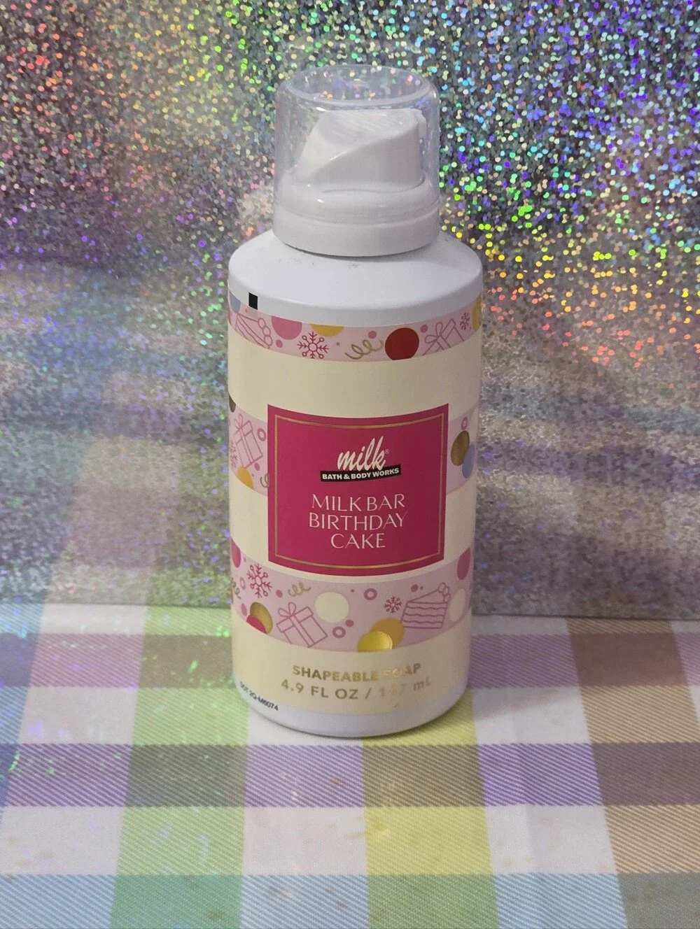 Bath & Body Works Milk Bar Bakery Birthday Cake Shapeable Soap NEW Rare